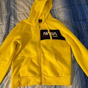 Yellow NASA sweater